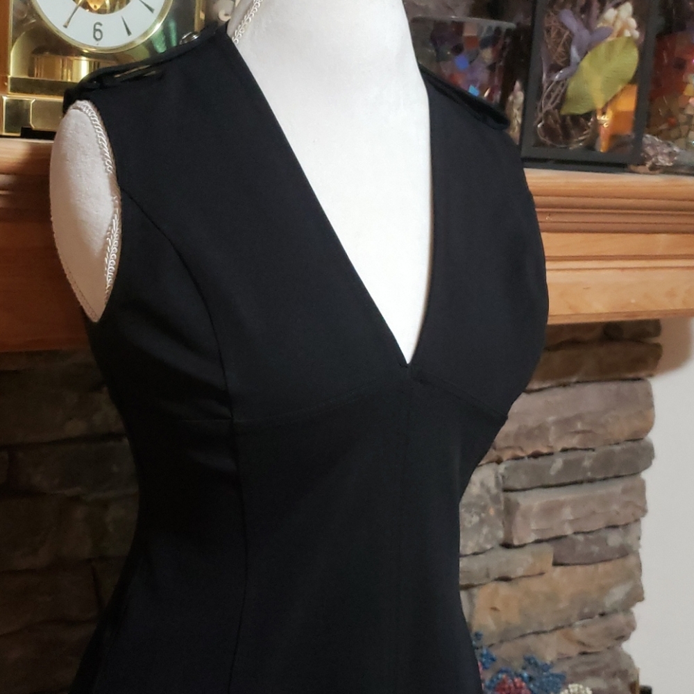 ⚡️Sale⚡️BURBERRY SLEEVELESS FITTED DRESS Sz 10/12/14👇 - Picture 5 of 16